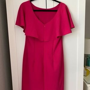 Glamour Pink Pencil Dress